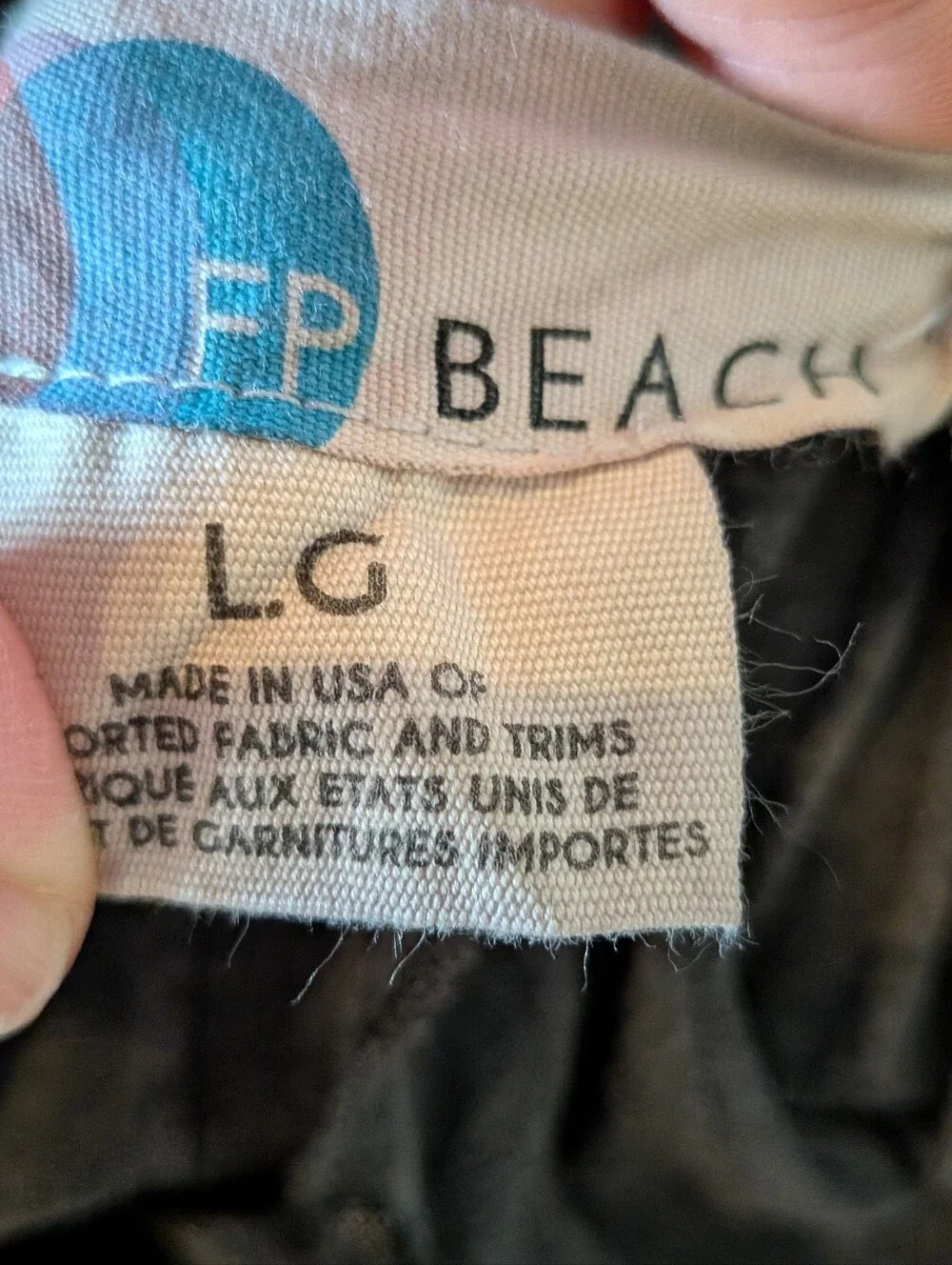Free People Beach Love Me Wide Leg Palazzo Pants Gray Ribbed Bohemian Size L - Picture 12 of 13